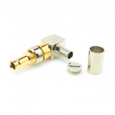 1.0/2.3 Right Angle Crimp Jack for Flex 5