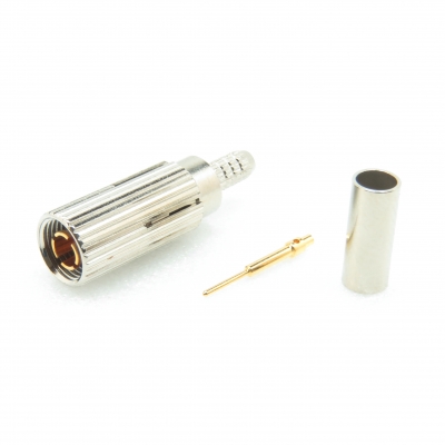 1.0/2.3 Connector Screw-On Crimp Plug for RG316