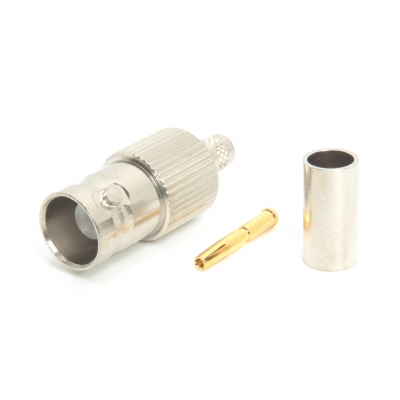 BNC Connector Crimp Jack for RG58 LMR195