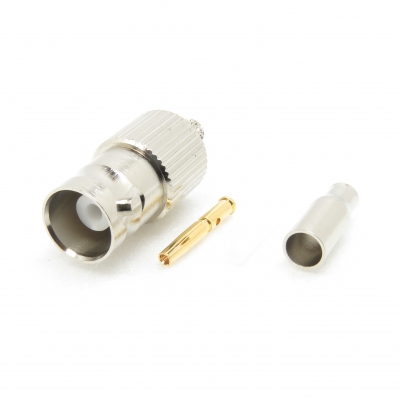 BNC Connector Crimp Jack for RG174 RG316
