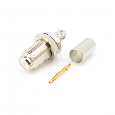 3 GHz F Connector Crimp Jack for RG59