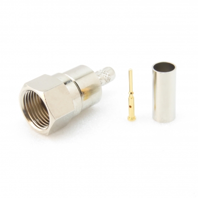 F Connector Crimp Plug for Belden 1855A