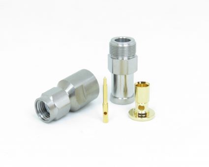 SMA Connector Solder Clamp Plug for Times SFT-142
