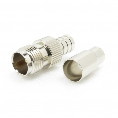 75 Ohm TNC Connector 2 Piece Crimp Jack for RG59
