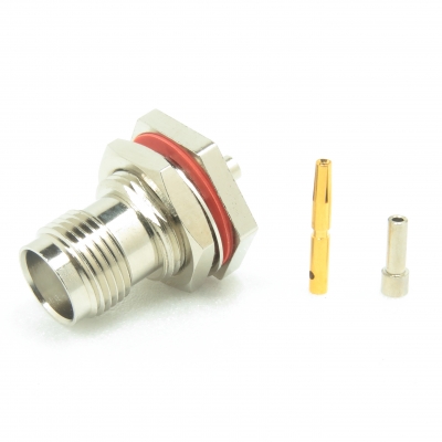 TNC Connector Bulkhead Crimp Jack for 1.37mm
