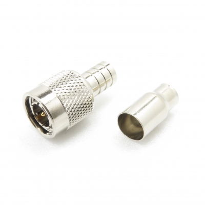 75 Ohm TNC Connector 2 Piece Crimp Plug for RG59