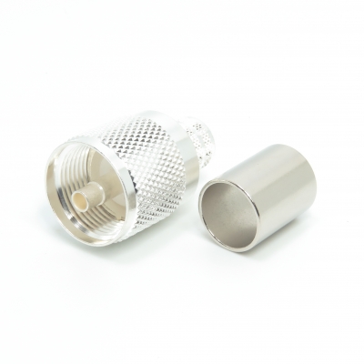 UHF Connector Crimp Plug for LMR400