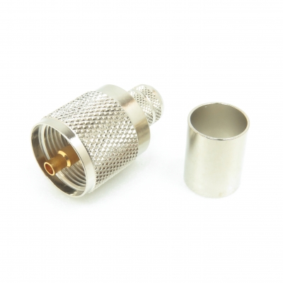 UHF Connector Crimp Plug for RG8 RG213 RG214