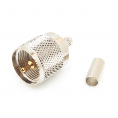 UHF Connector Crimp Plug for RG58